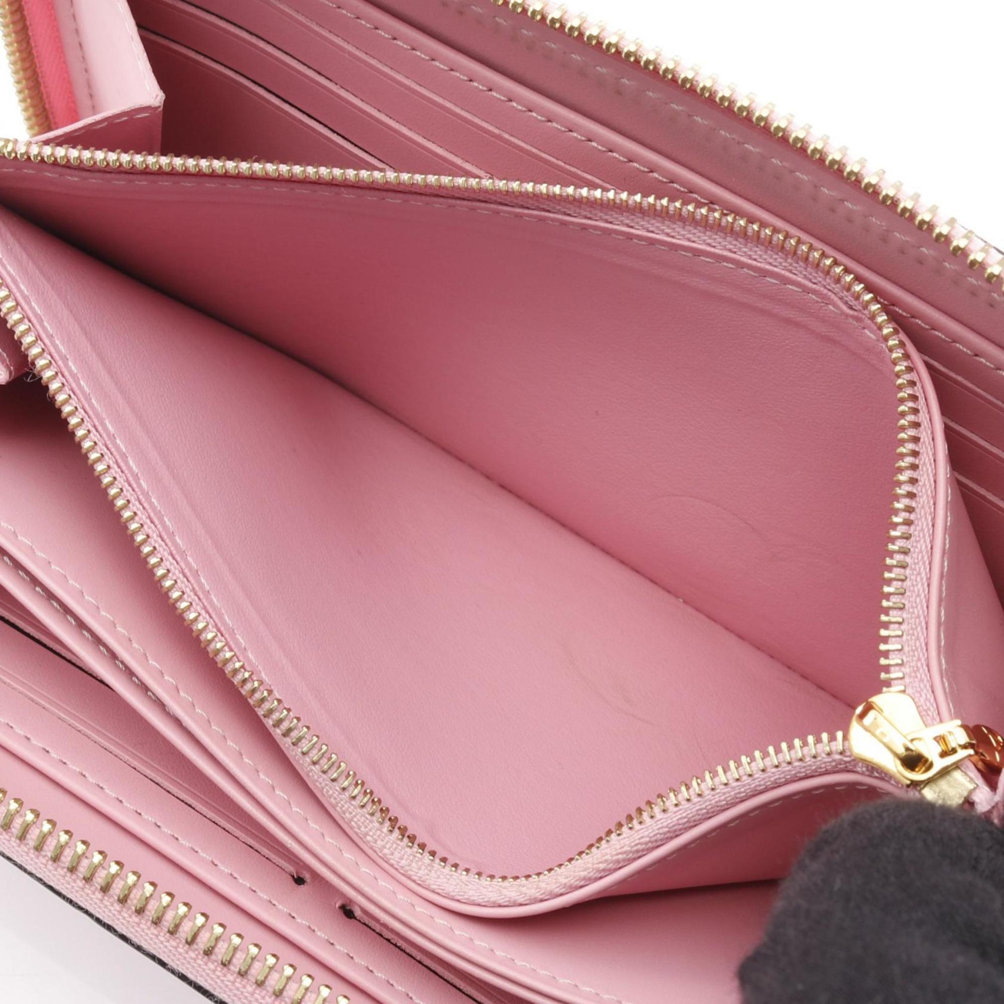 Louis Vuitton Pink Vernis Patent Leather Long Wallet (Bi-Fold) (Pre-Owned)