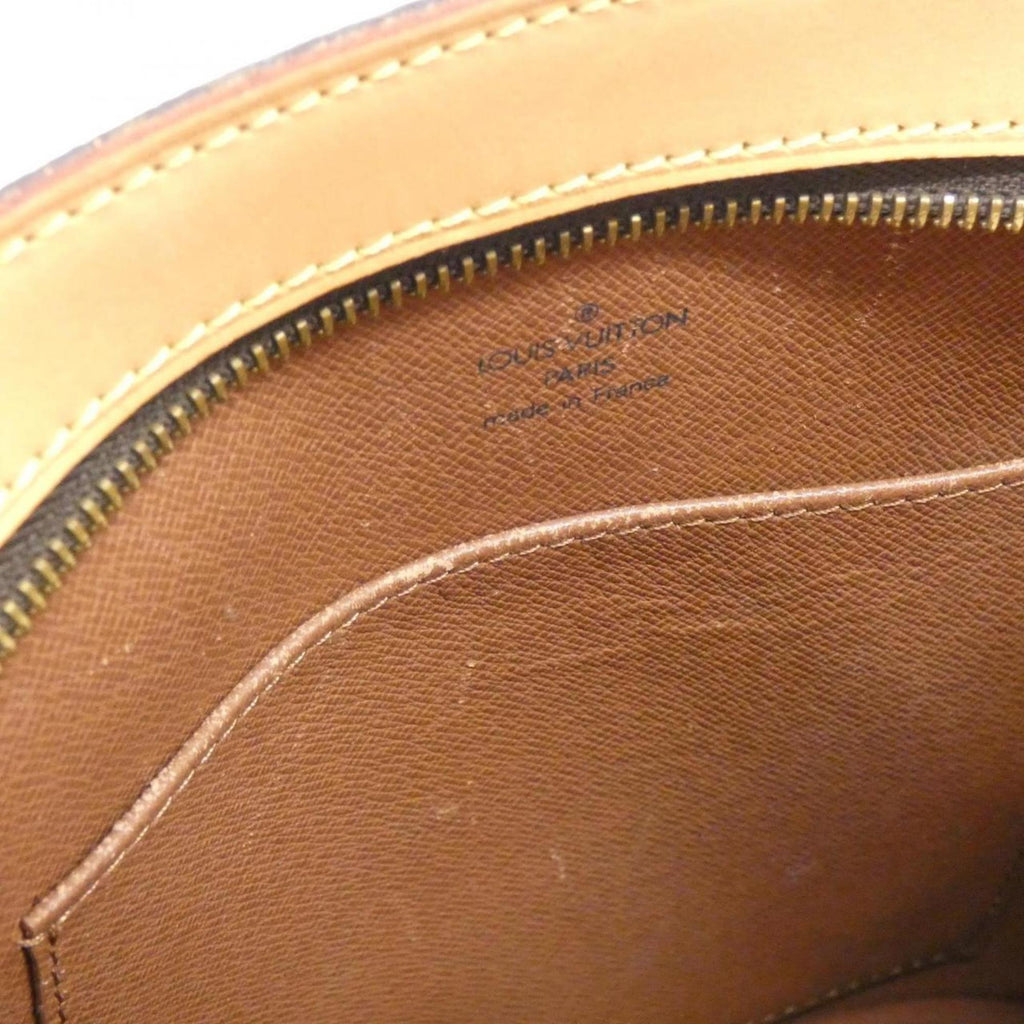 Louis Vuitton Marron Coated Canvas Shoulder Bag (Pre-Owned)