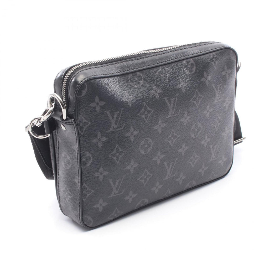 Louis Vuitton Black Gray Monogram Eclipse Shoulder Bag (Pre-Owned)