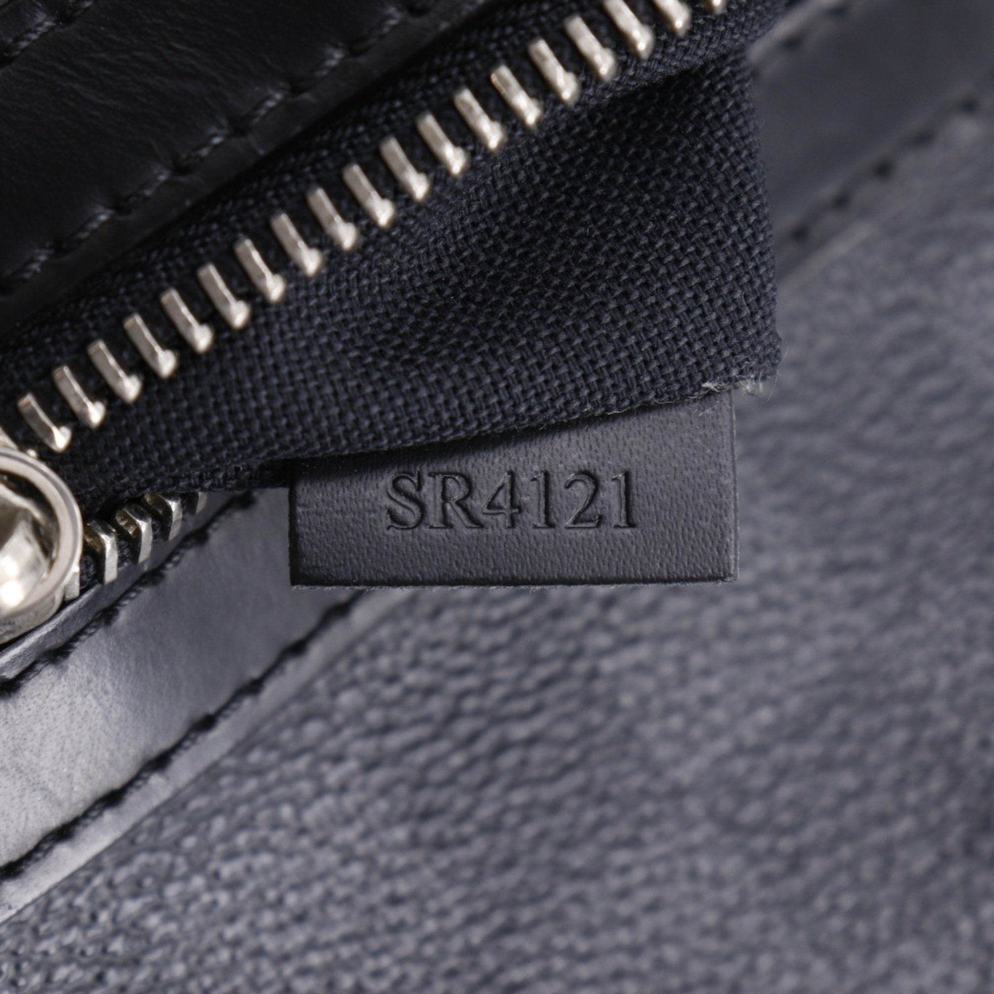 Louis Vuitton Black Damier Graphite Canvas Shoulder Bag (Pre-Owned)