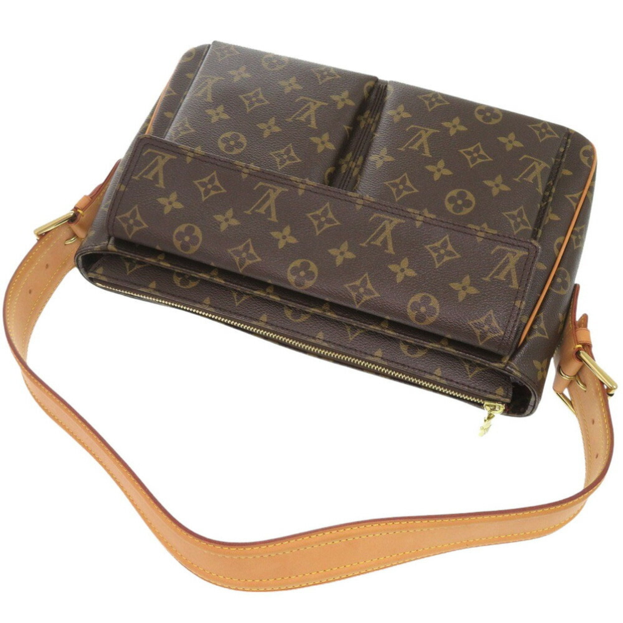 Louis Vuitton Brown Monogram Shoulder Bag (Pre-Owned)