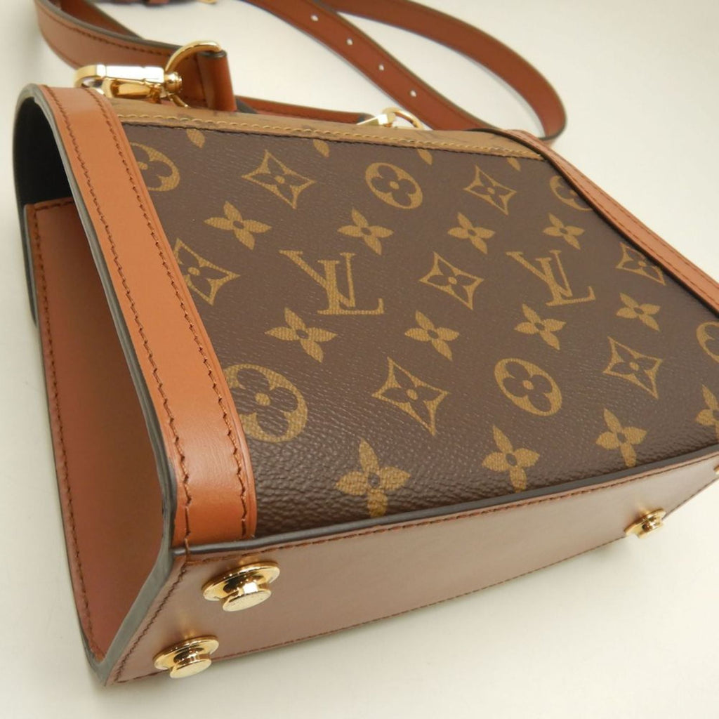Louis Vuitton Monogram Reverse Brown Pvc Leather Handbag (Pre-Owned)