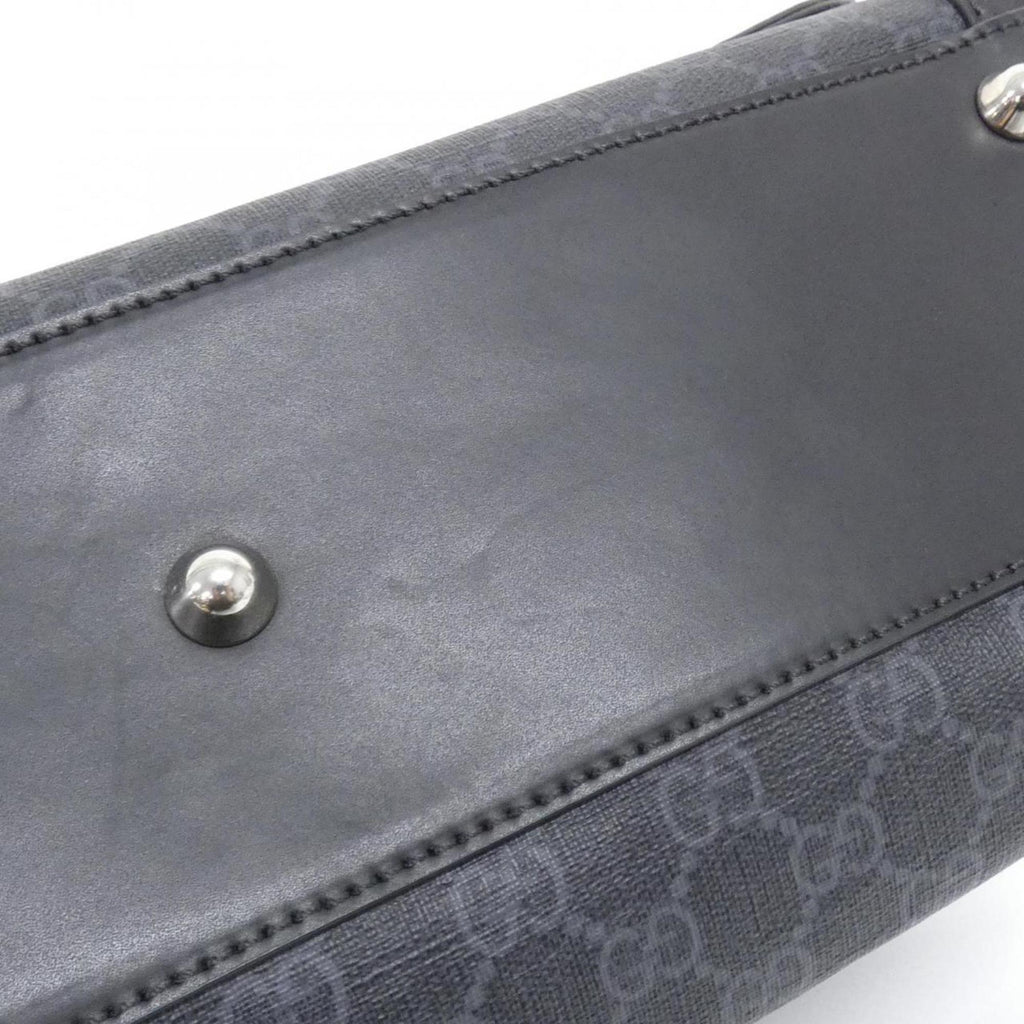 Web Strap Diaper Bag GG Coated Canvas
