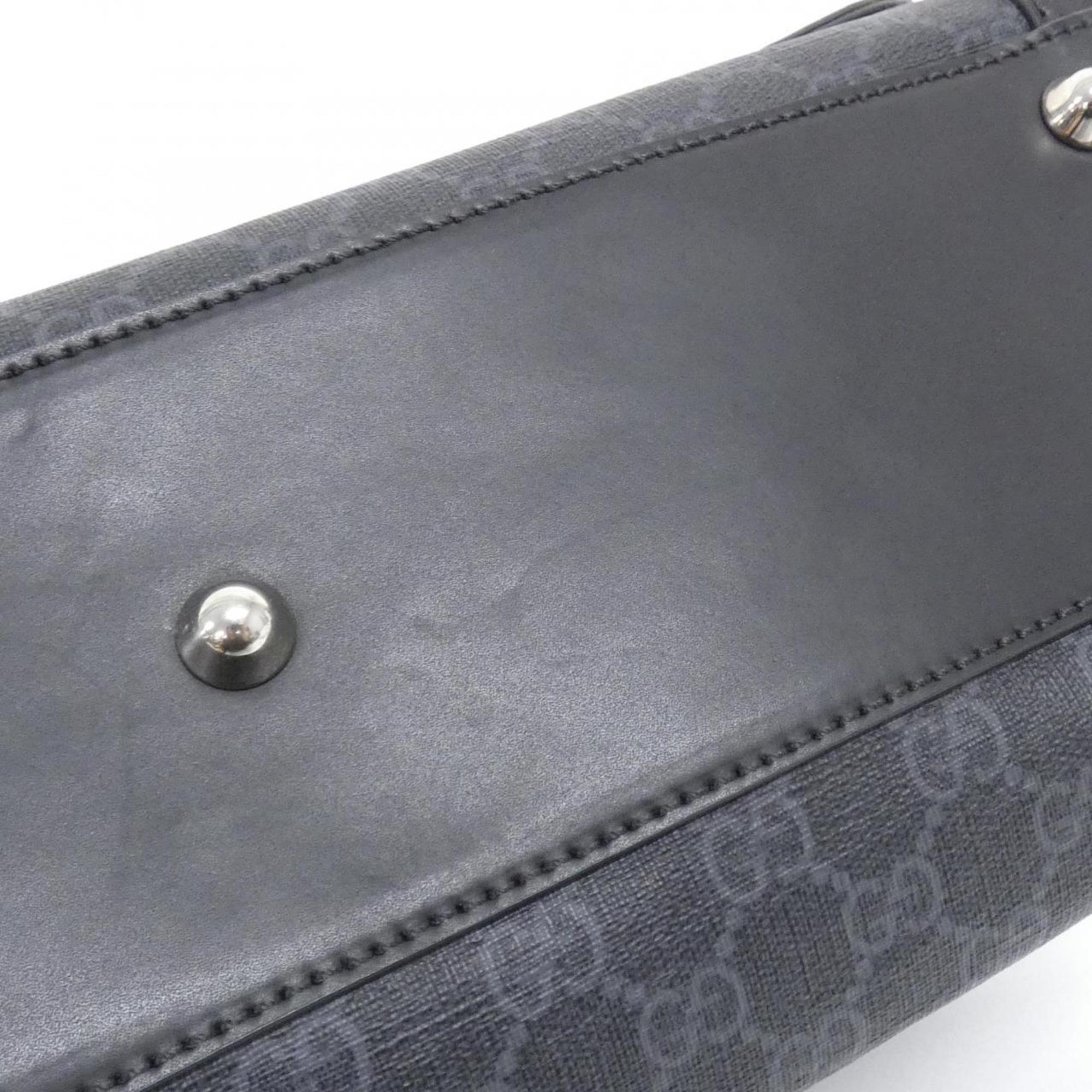 Web Strap Diaper Bag GG Coated Canvas