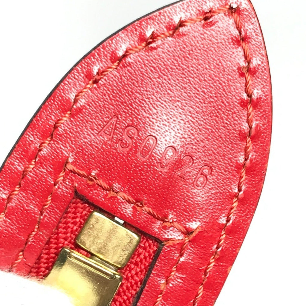 Louis Vuitton Castilian Red Red Color Epi Leather Shoulder Bag (Pre-Owned)