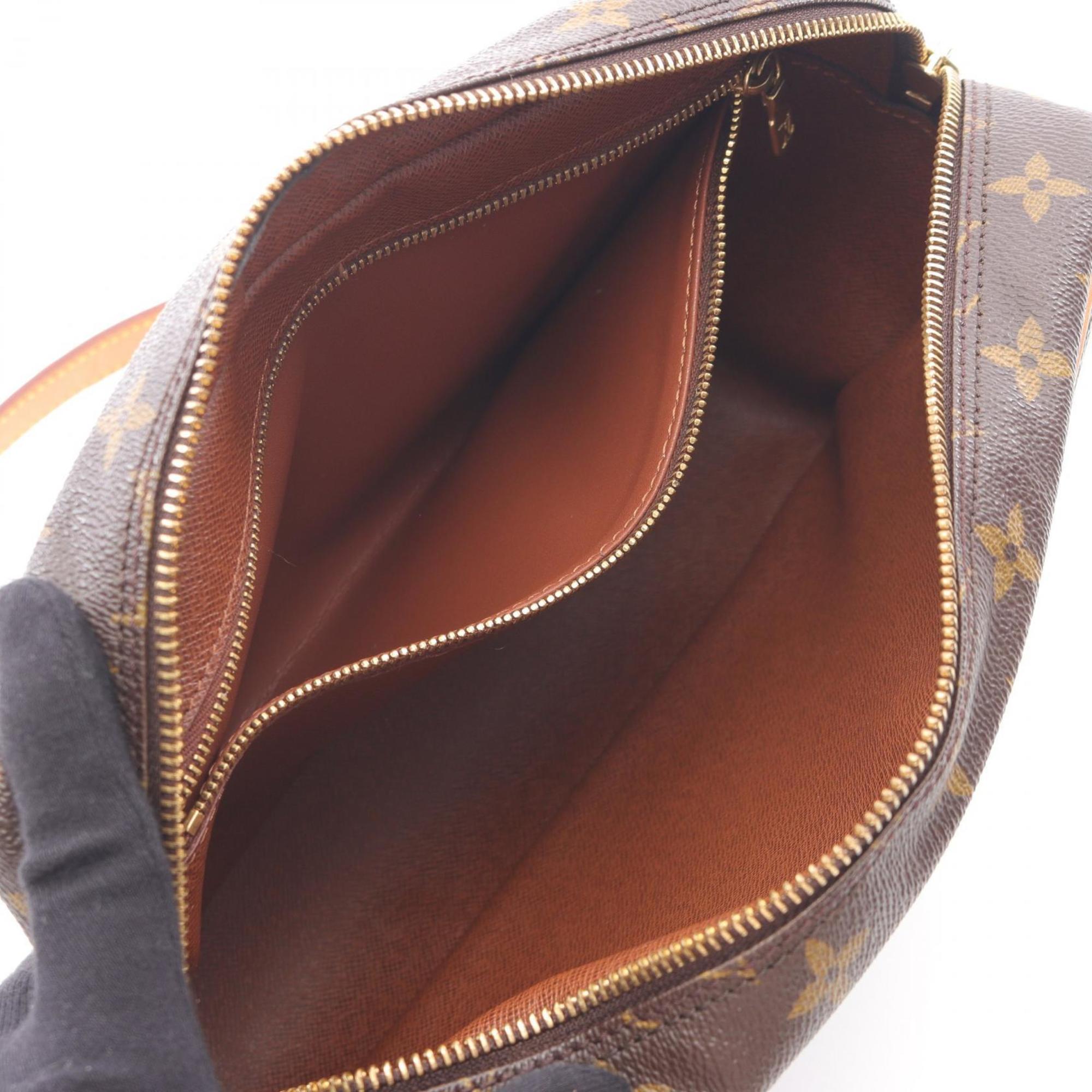 Louis Vuitton Brown Monogram Coated Canvas Shoulder Bag (Pre-Owned)