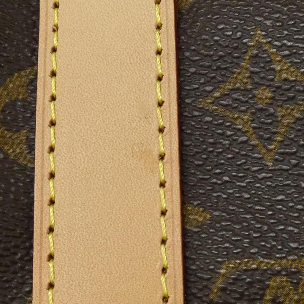 Louis Vuitton Brown Coated Canvas Boston Bag (Pre-Owned)