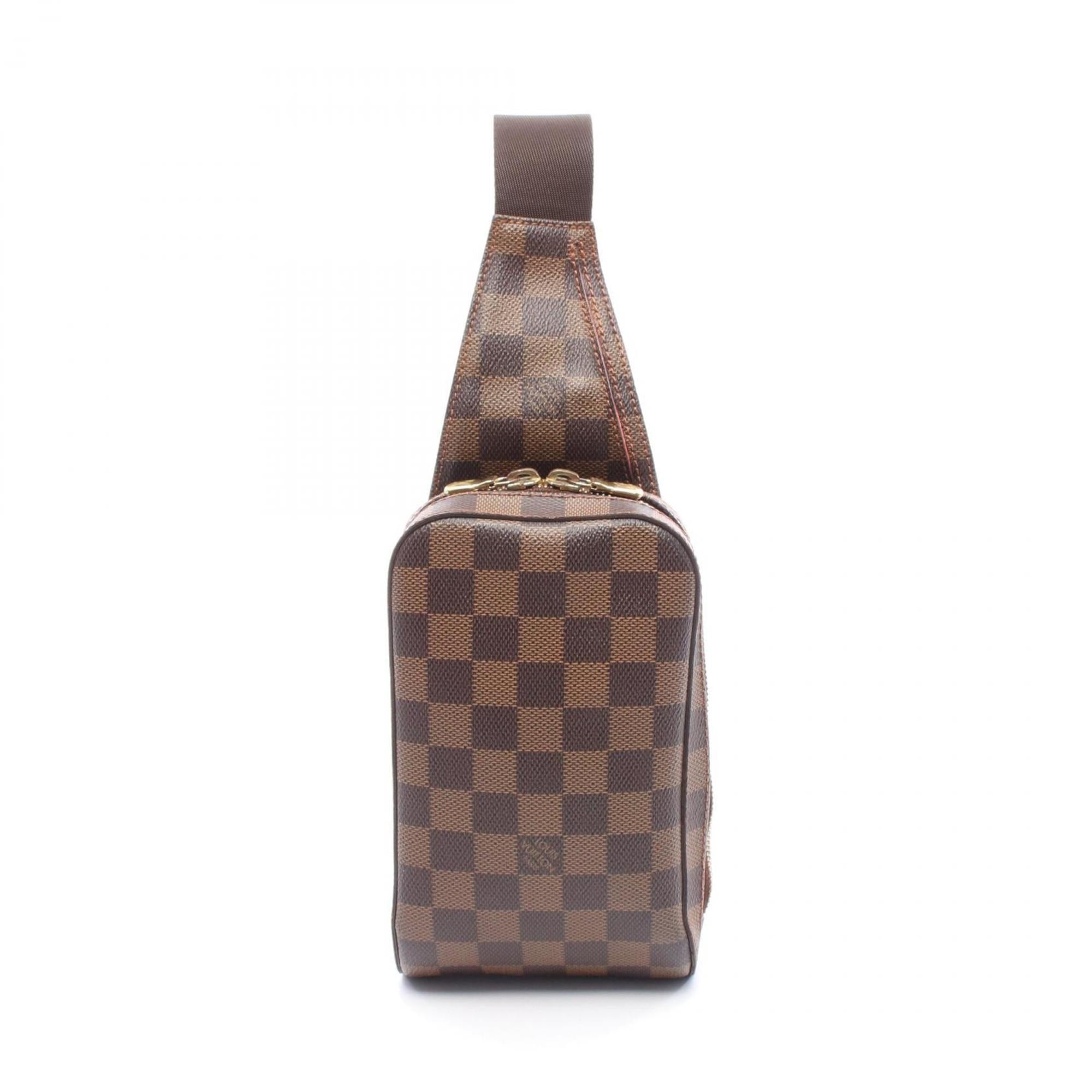 Louis Vuitton Brown Damier Canvas Coated Canvas Fanny Pack Sling Bag (Pre-Owned)