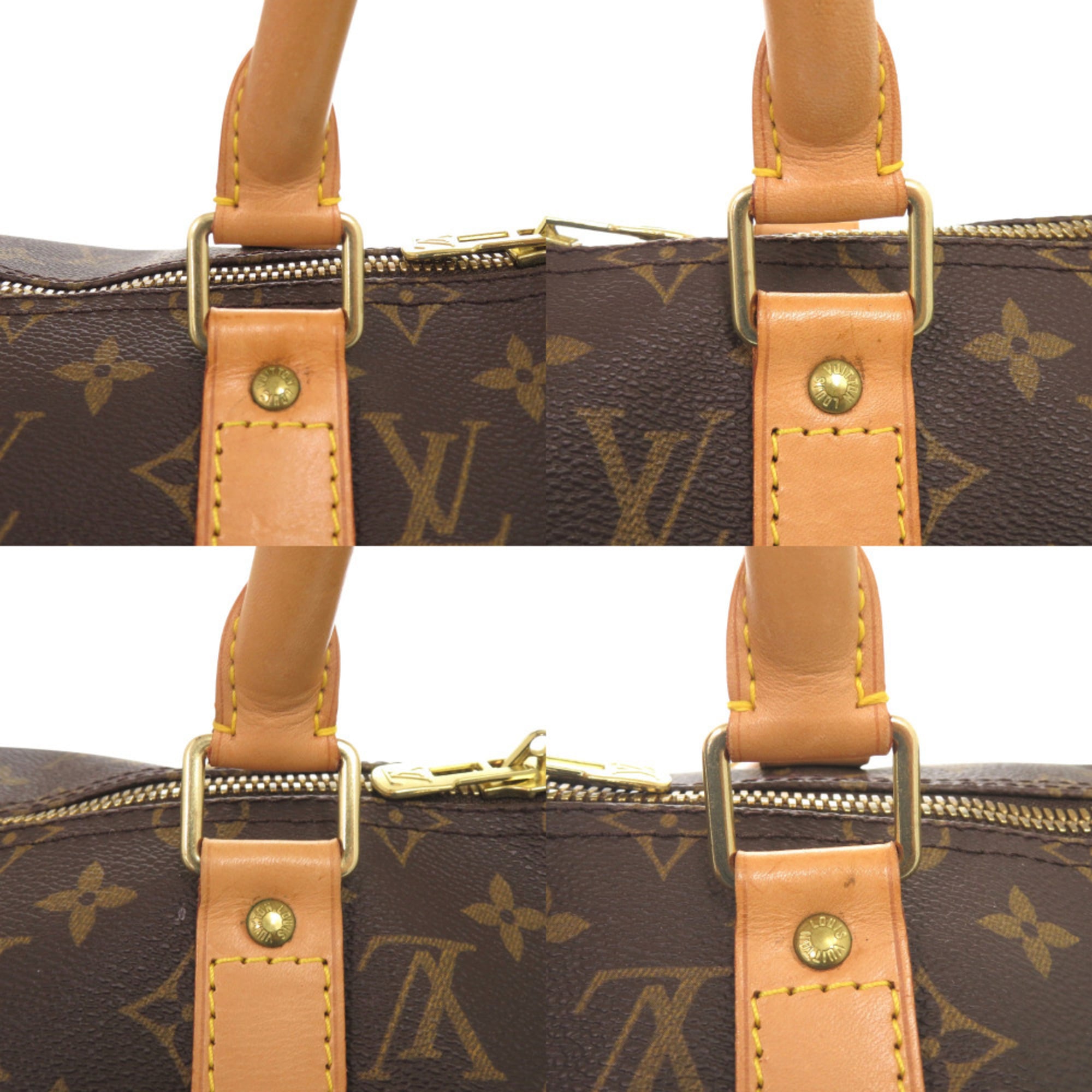 Louis Vuitton Brown Monogram Monogram Boston Bag (Pre-Owned)