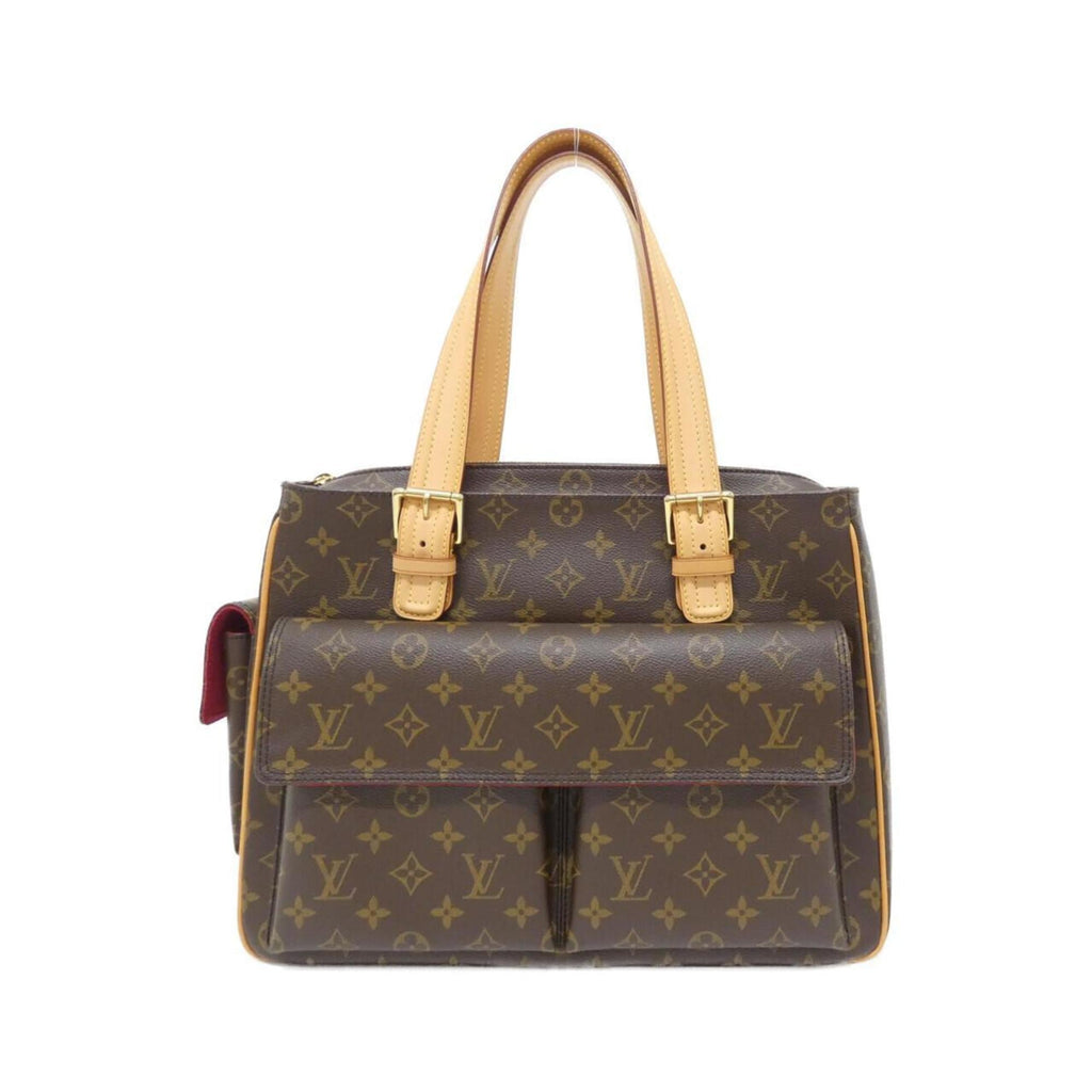 Louis Vuitton Marron Coated Canvas Handbag (Pre-Owned)