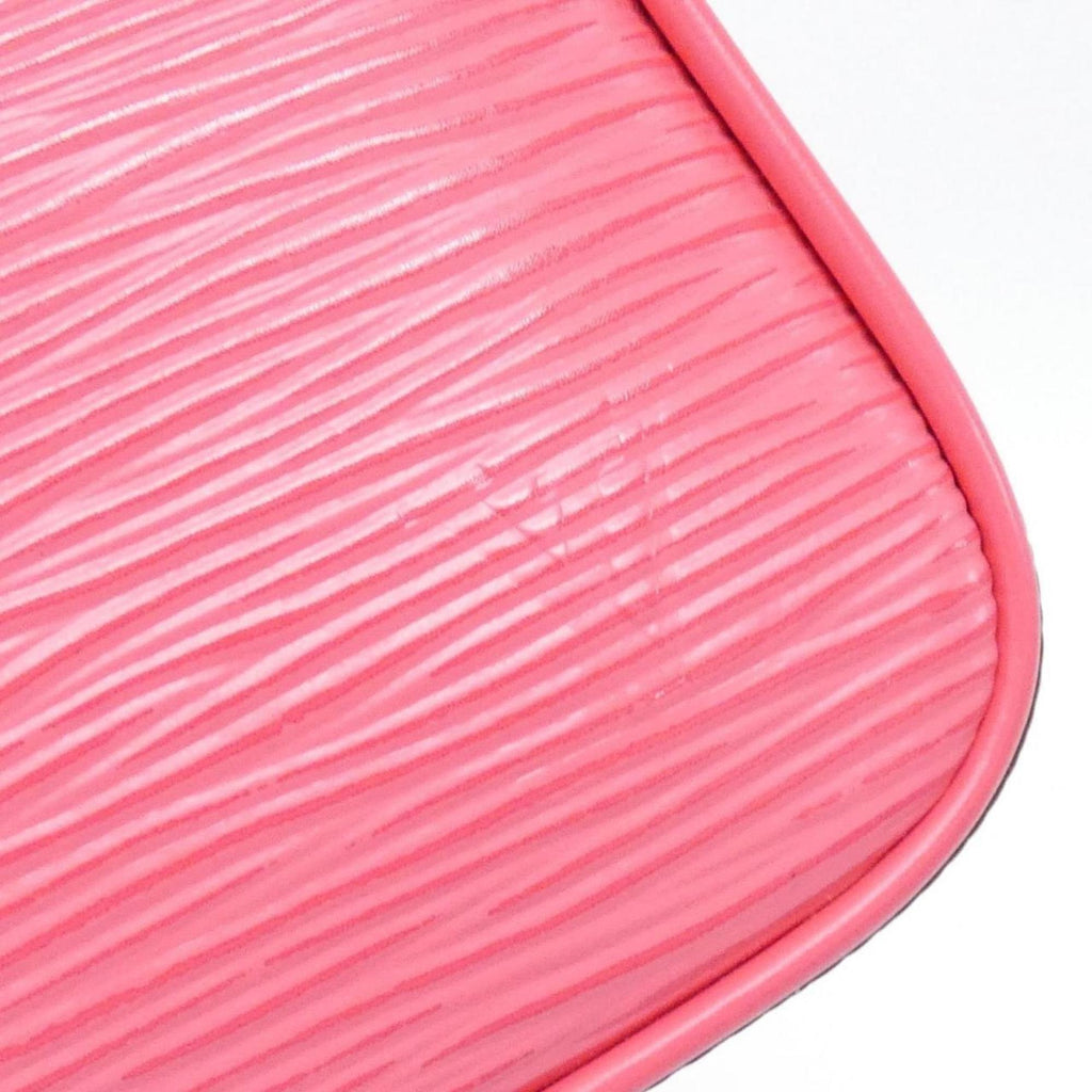 Louis Vuitton Pink Leather Pouch (Pre-Owned)