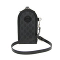 Interlocking G Patch Top Handle Crossbody Bag GG Coated Canvas Mini