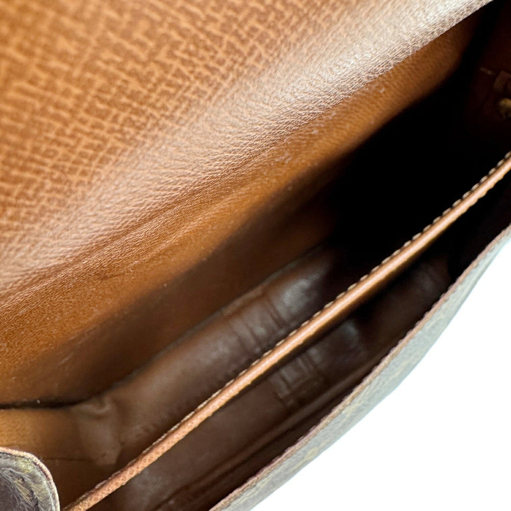 Louis Vuitton Brown Monogram Shoulder Bag (Pre-Owned)