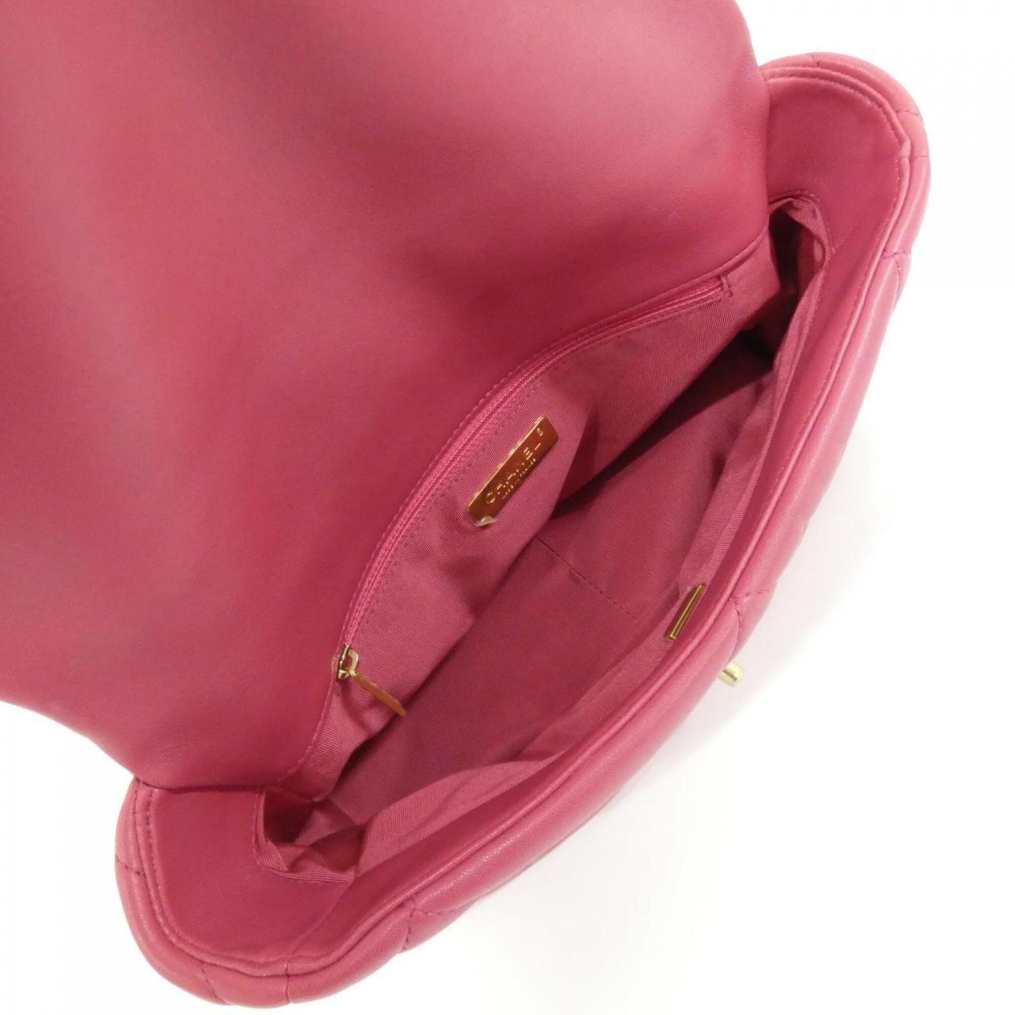 19 Flap Bag Quilted Goatskin Large