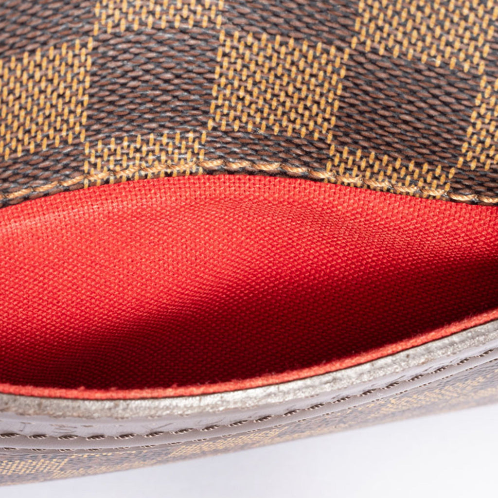 Louis Vuitton Brown Damier Canvas Ebene Damier Canvas Handbag (Pre-Owned)