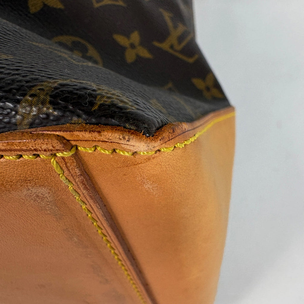 Louis Vuitton Brown Monogram Shoulder Bag Tote Bag (Pre-Owned)