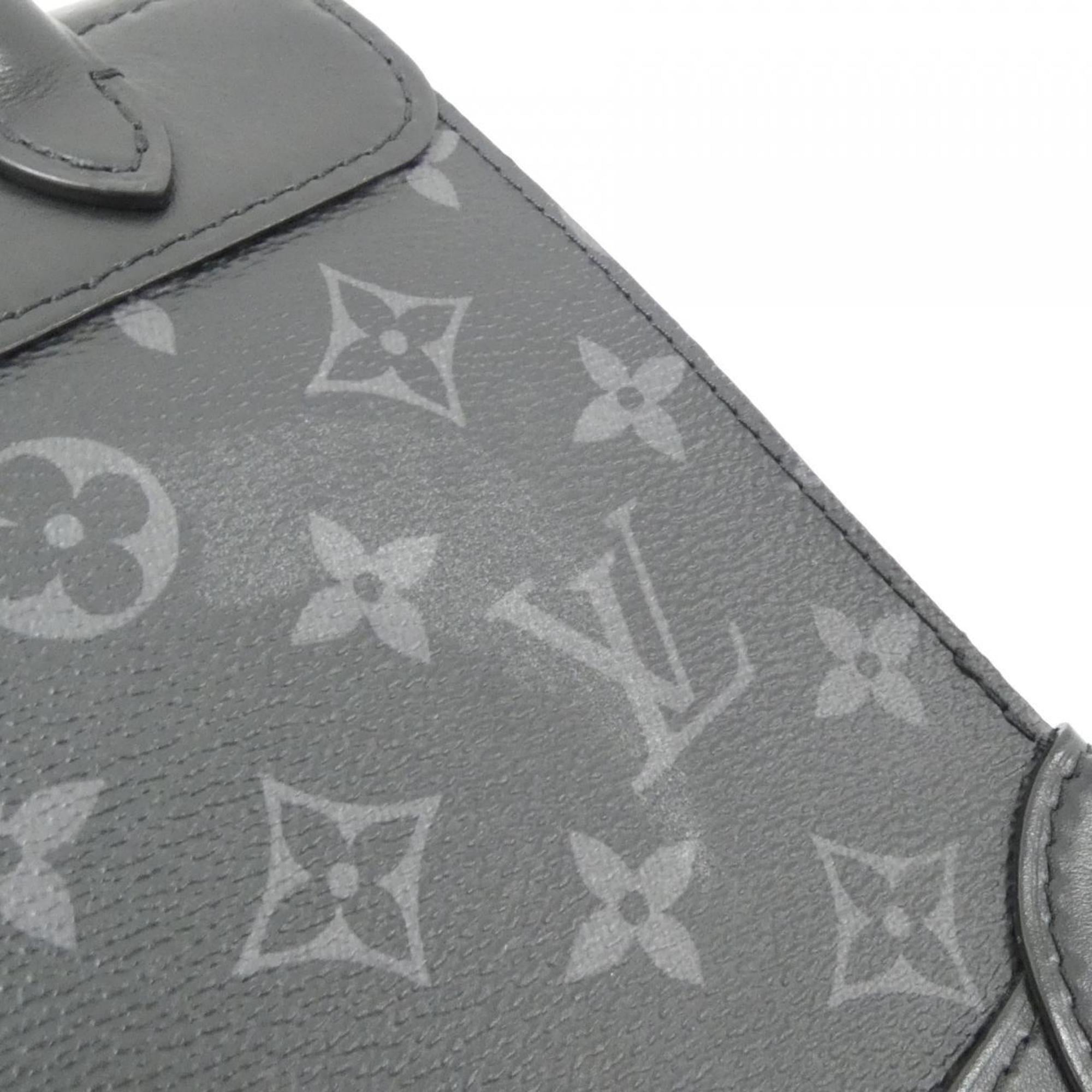 Louis Vuitton Black Coated Canvas Shoulder Bag (Pre-Owned)