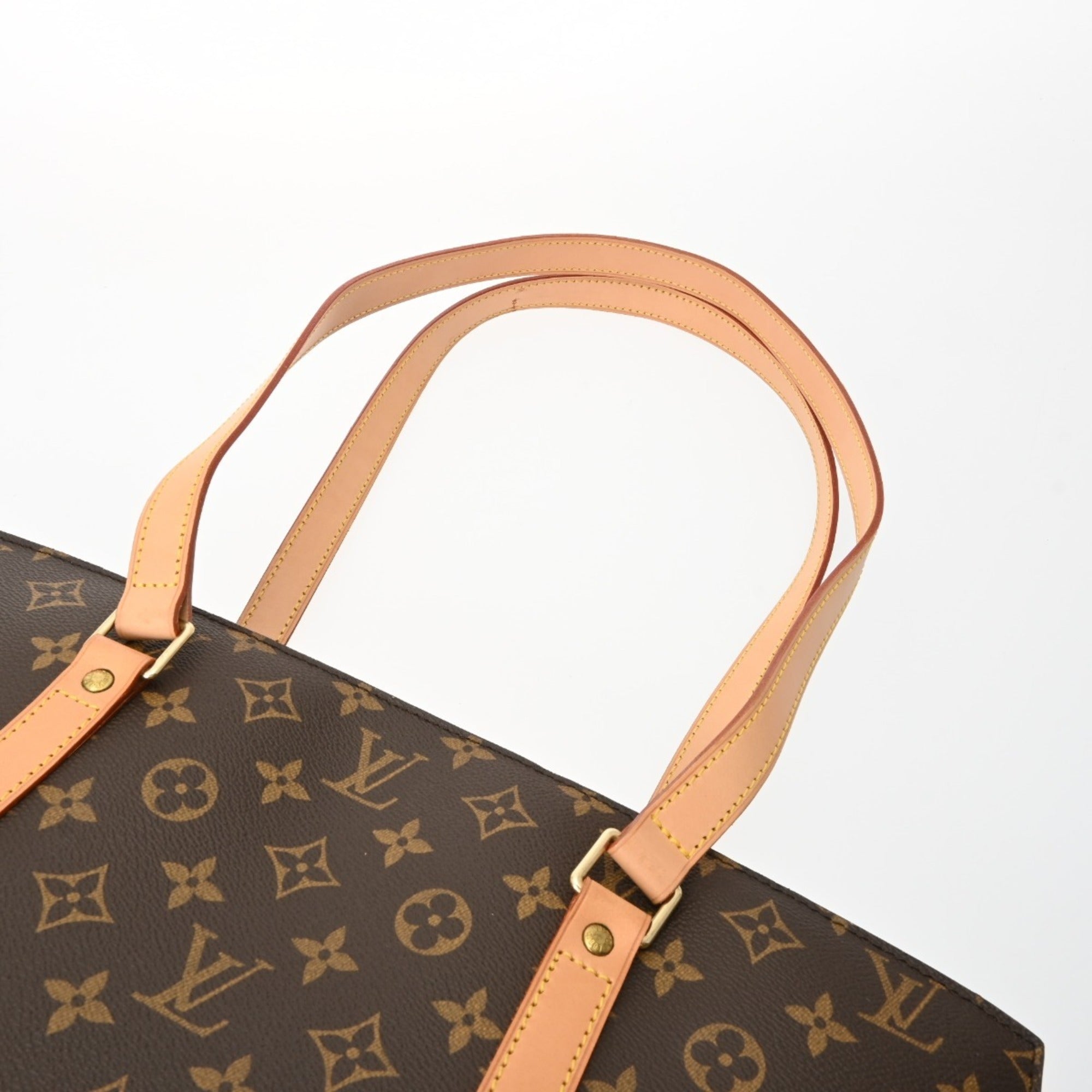 Louis Vuitton Brown Monogram Canvas Tote Bag (Pre-Owned)