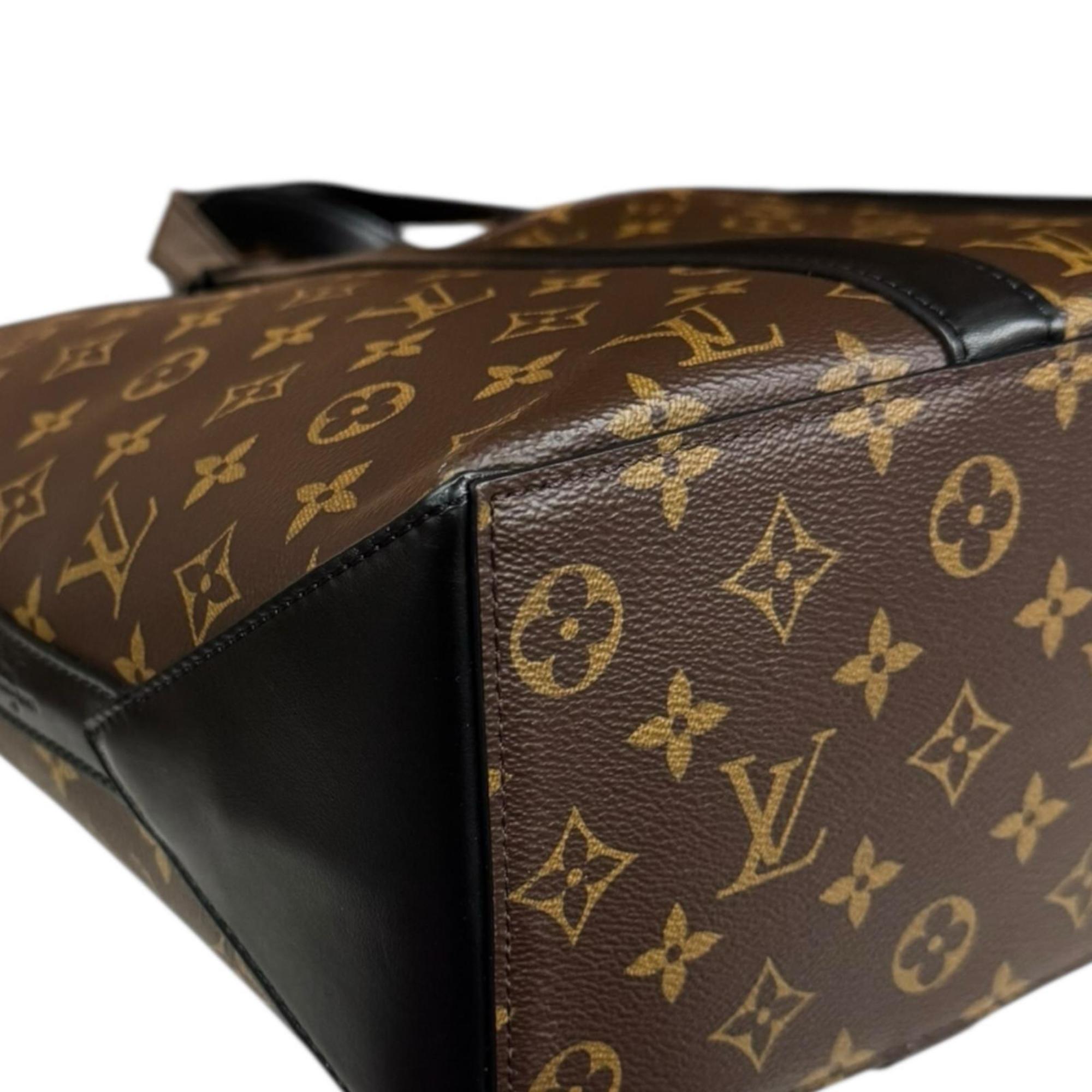Louis Vuitton Monogram Macassar Black Brown Monogram Macassar Shoulder Bag (Pre-Owned)
