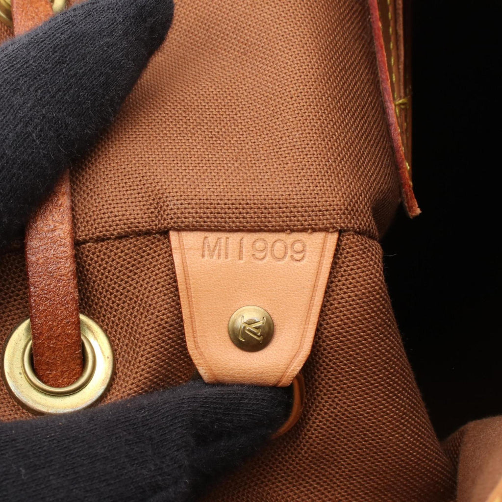 Louis Vuitton Brown Monogram Coated Canvas Backpack (Pre-Owned)
