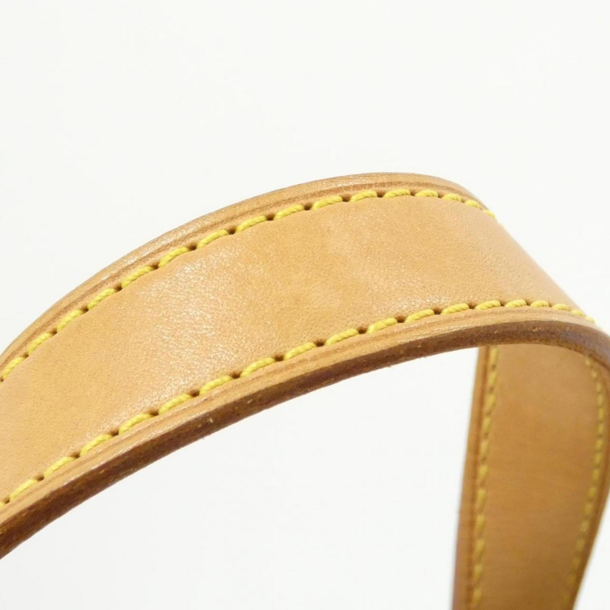 Louis Vuitton Marron Coated Canvas Handbag (Pre-Owned)