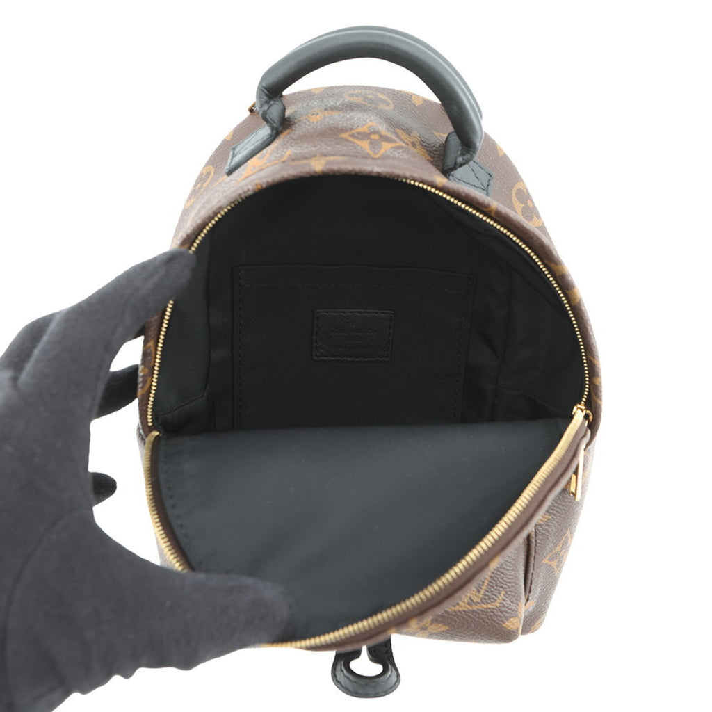 Louis Vuitton Noir Monogram Backpack (Pre-Owned)