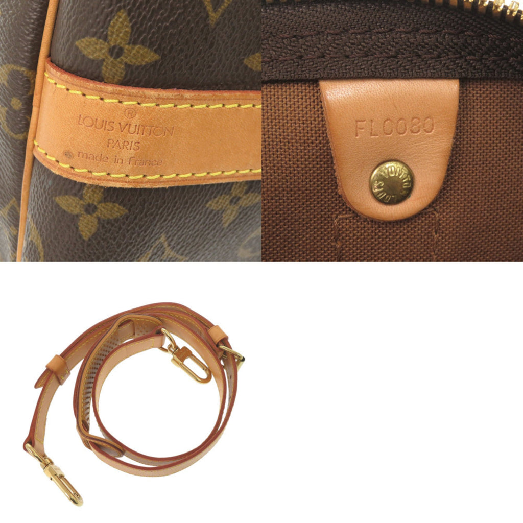Louis Vuitton Brown Monogram Monogram Boston Bag (Pre-Owned)