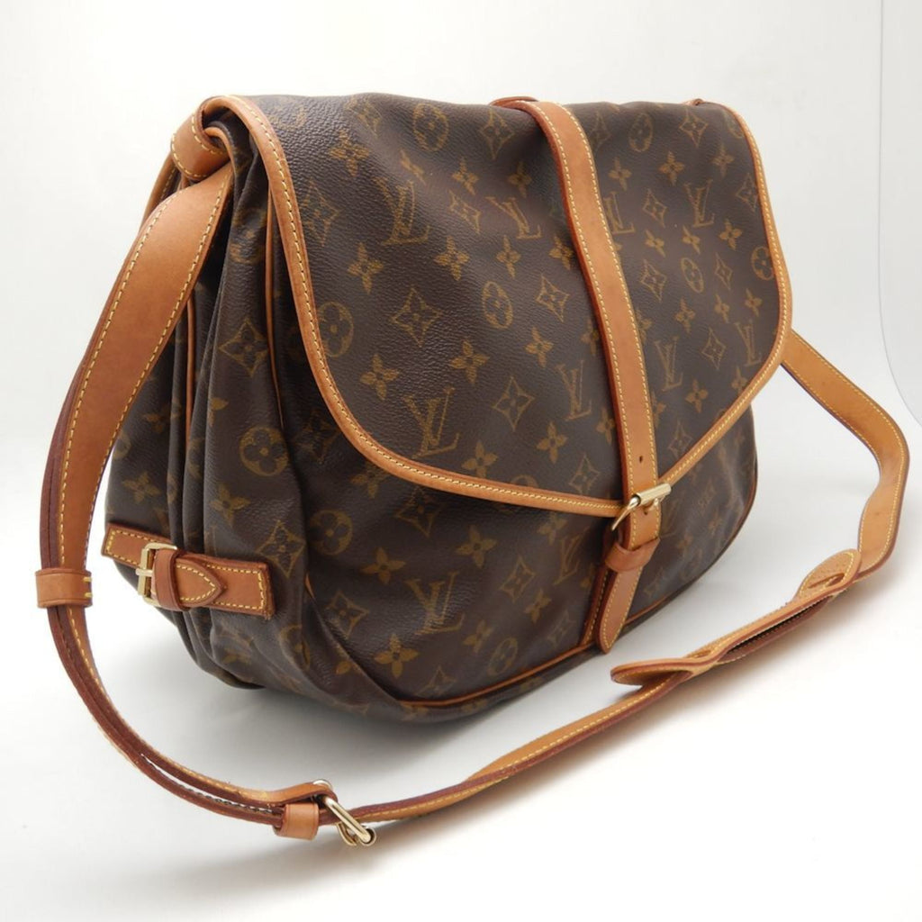 Louis Vuitton Brown Monogram Monogram Shoulder Bag (Pre-Owned)