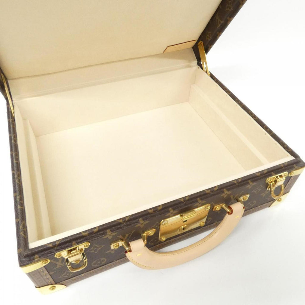 Louis Vuitton Brown Coated Canvas Attaché Case (Pre-Owned)