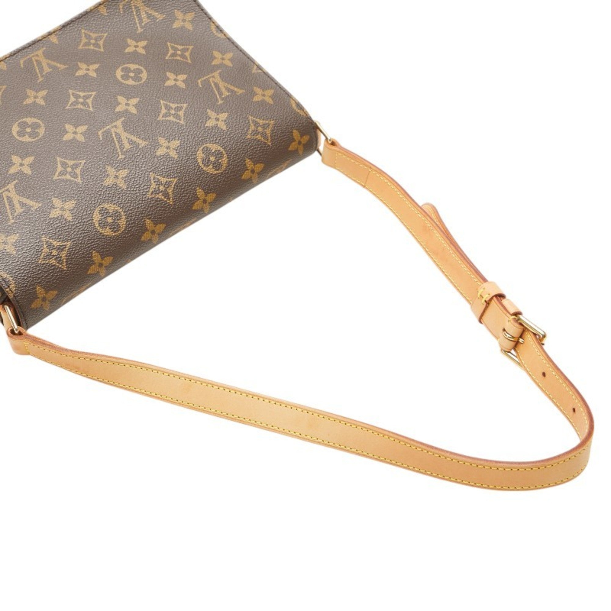 Louis Vuitton Brown Pvc Leather Shoulder Bag (Pre-Owned)