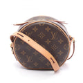 Louis Vuitton Monogram Brown Coated Canvas Leather Shoulder Bag (Pre-Owned)