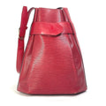 Louis Vuitton Epi Castilian Red Red Color Epi Leather Shoulder Bag (Pre-Owned)