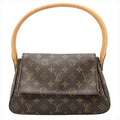 Louis Vuitton Brown Monogram Canvas Shoulder Bag (Pre-Owned)