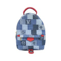 Louis Vuitton Rouge Denim Backpack (Pre-Owned)
