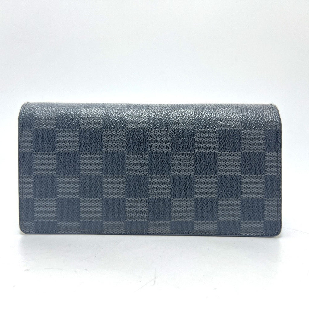 Louis Vuitton Black Damier Graphite Coin Purse/Coin Case (Pre-Owned)