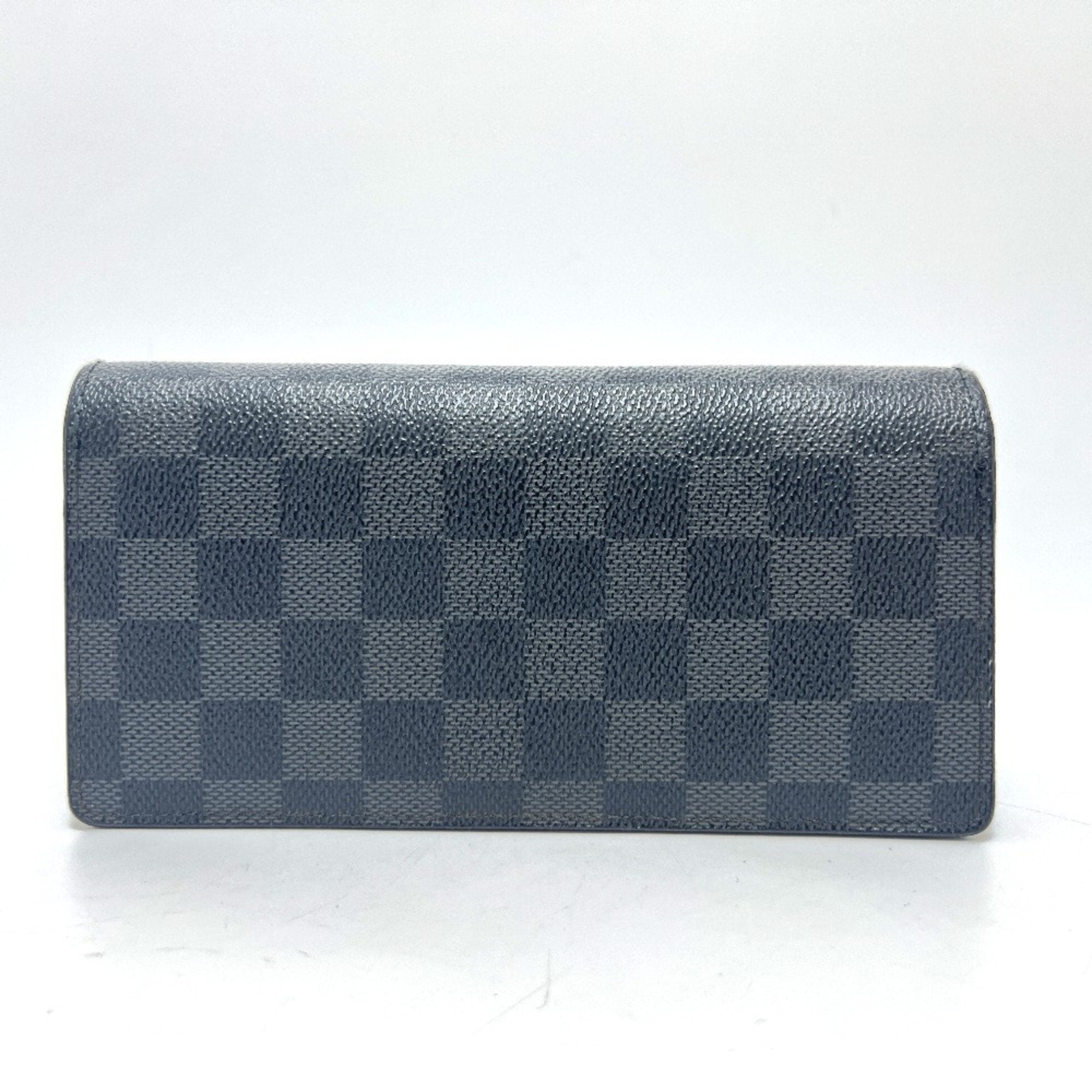 Louis Vuitton Black Damier Graphite Coin Purse/Coin Case (Pre-Owned)