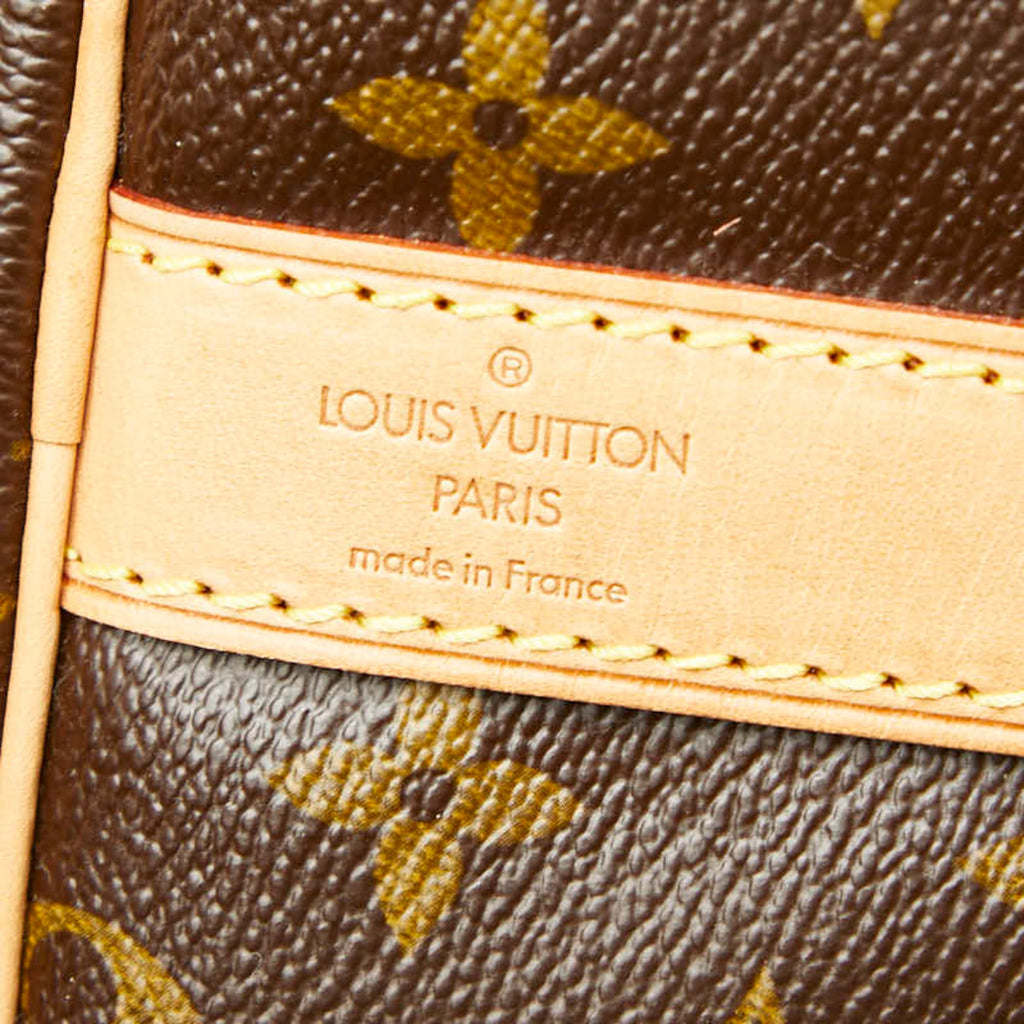 Louis Vuitton Brown Pvc Leather Boston Bag Shoulder Bag (Pre-Owned)