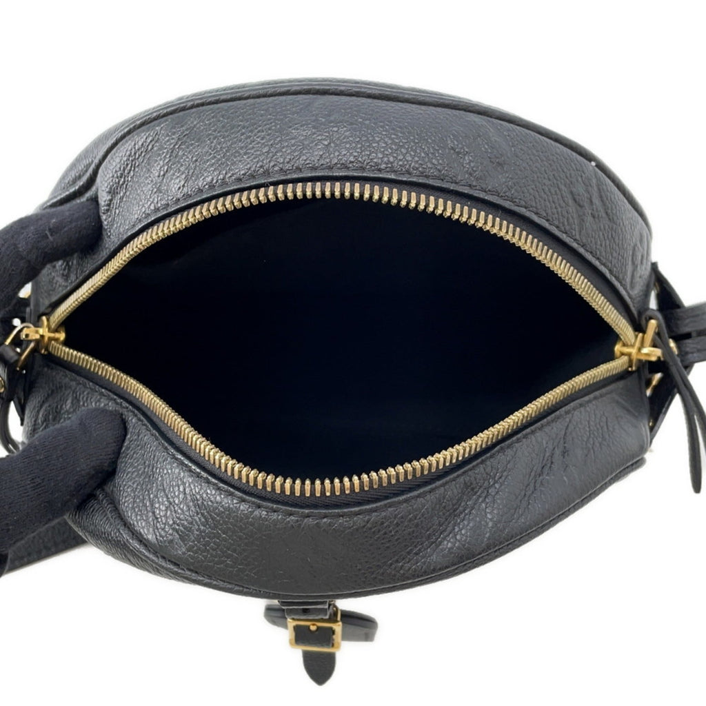Louis Vuitton Monogram Empreinte Black Noir Monogram Empreinte Shoulder Bag (Pre-Owned)