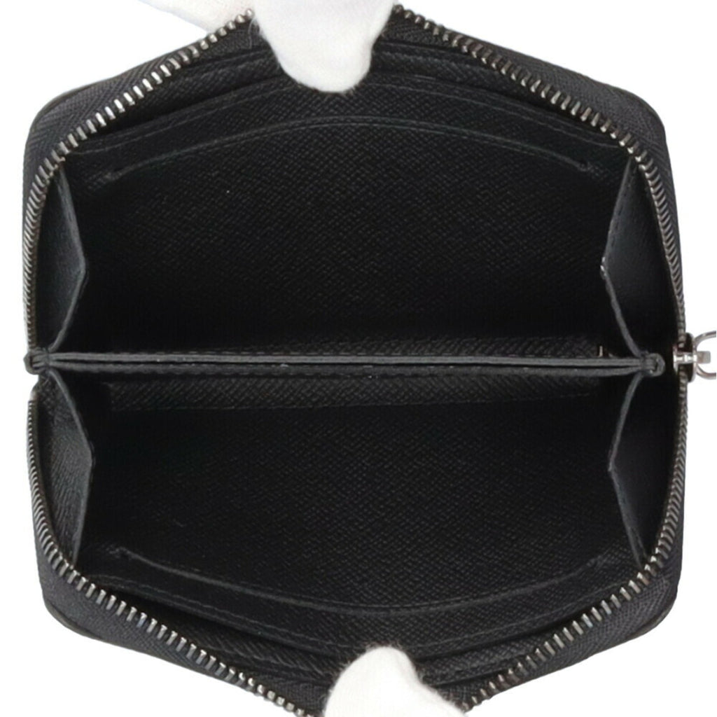 Louis Vuitton Black Monogram Eclipse Monogram Eclipse Coin Purse/Coin Case (Pre-Owned)