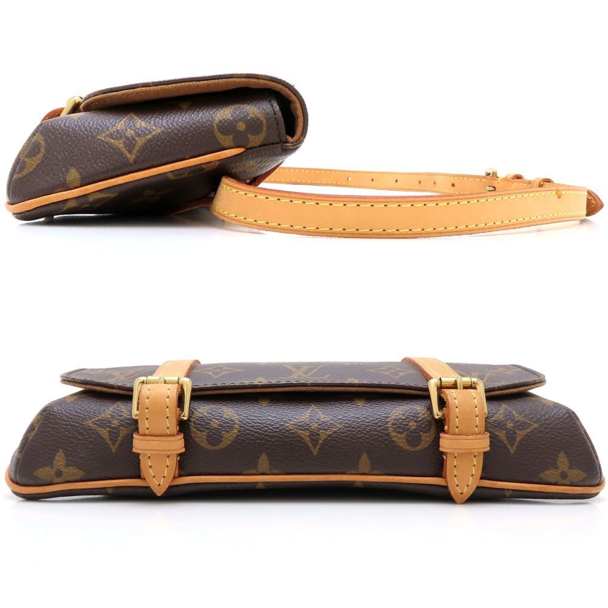 Louis Vuitton Brown Galle Monogram Monogram Fanny Pack (Pre-Owned)