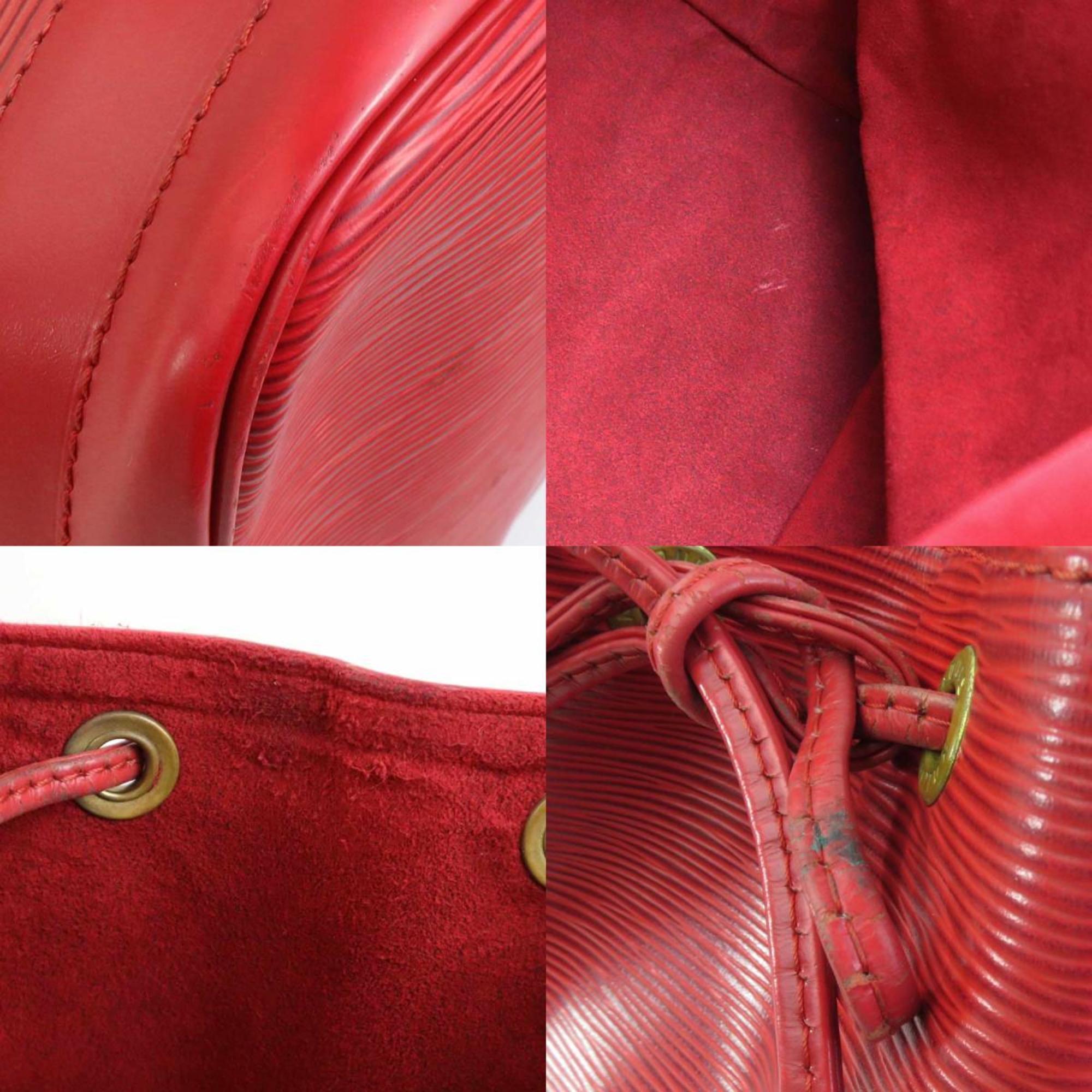 Louis Vuitton Castilian Red Epi Leather Shoulder Bag (Pre-Owned)