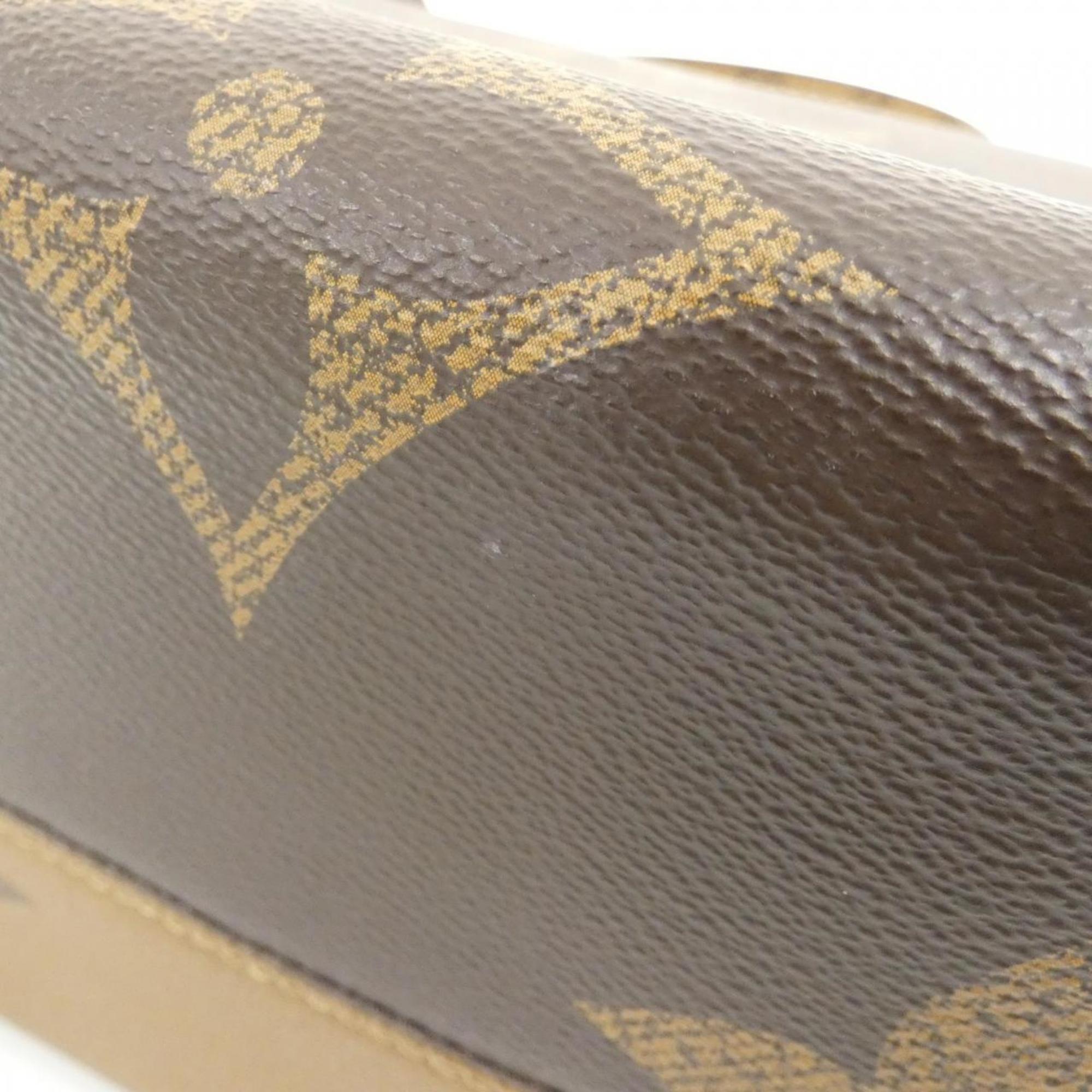 Louis Vuitton Marron Coated Canvas Handbag (Pre-Owned)