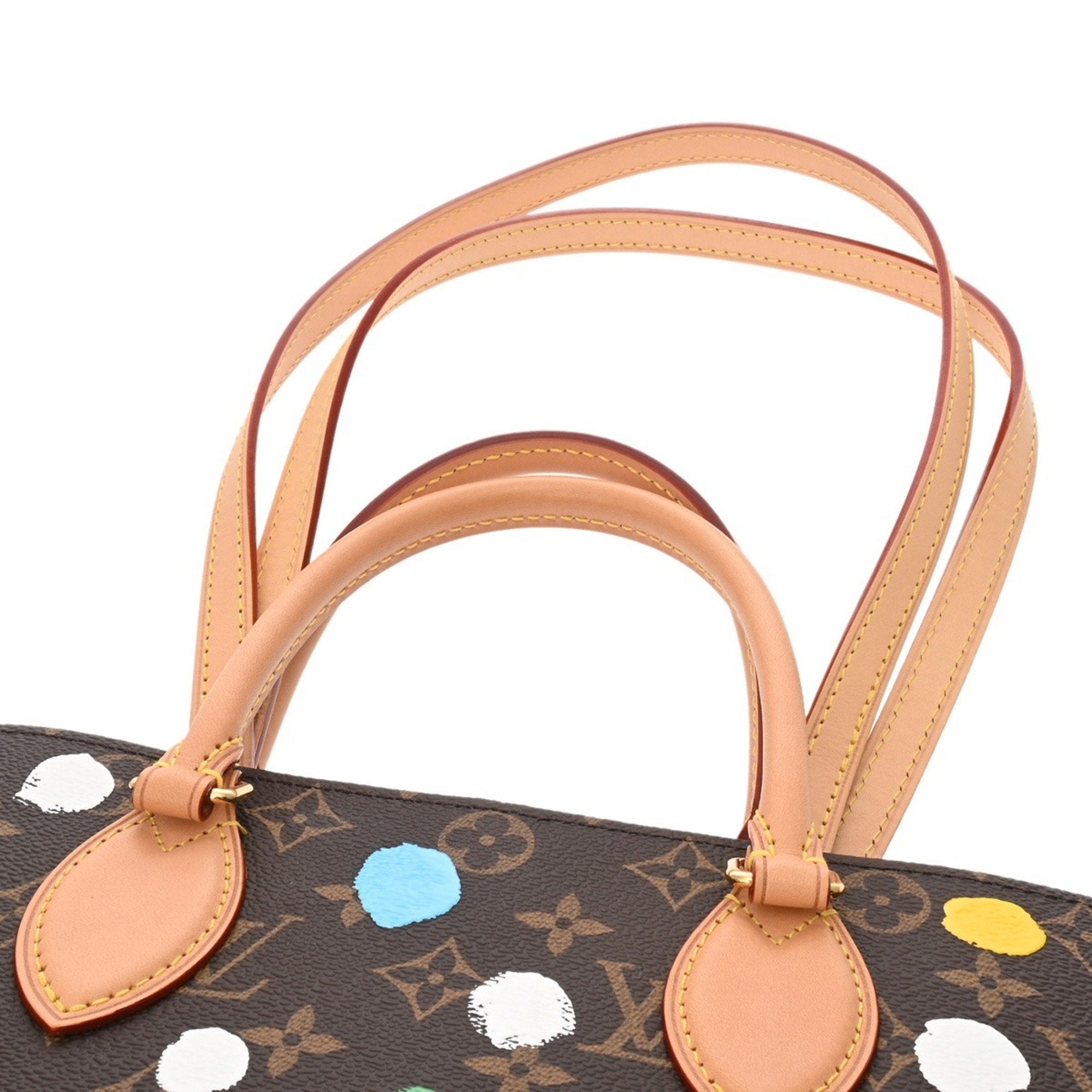 Louis Vuitton Brown Multi-Color Monogram Canvas Handbag (Pre-Owned)