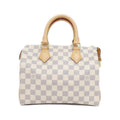 Louis Vuitton Azur Coated Canvas Boston Bag (Pre-Owned)