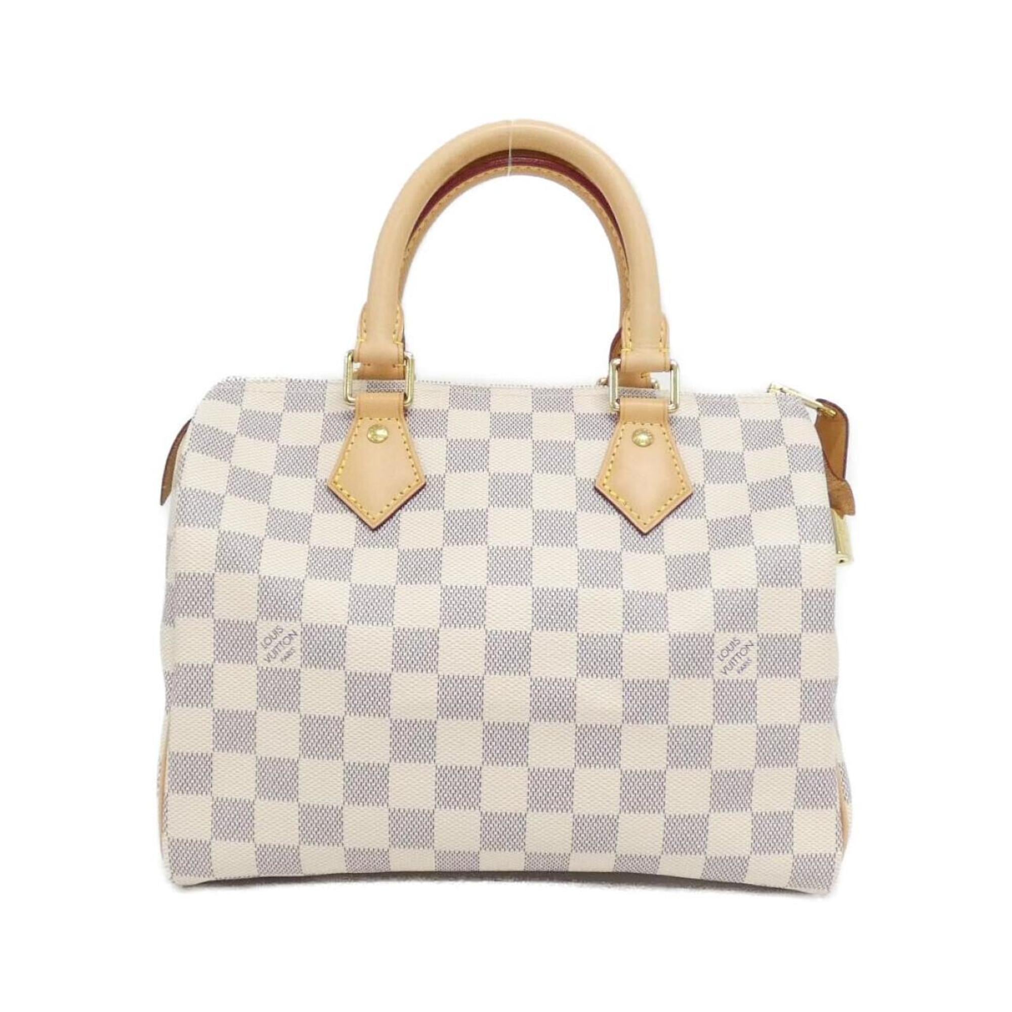 Louis Vuitton Azur Coated Canvas Boston Bag (Pre-Owned)