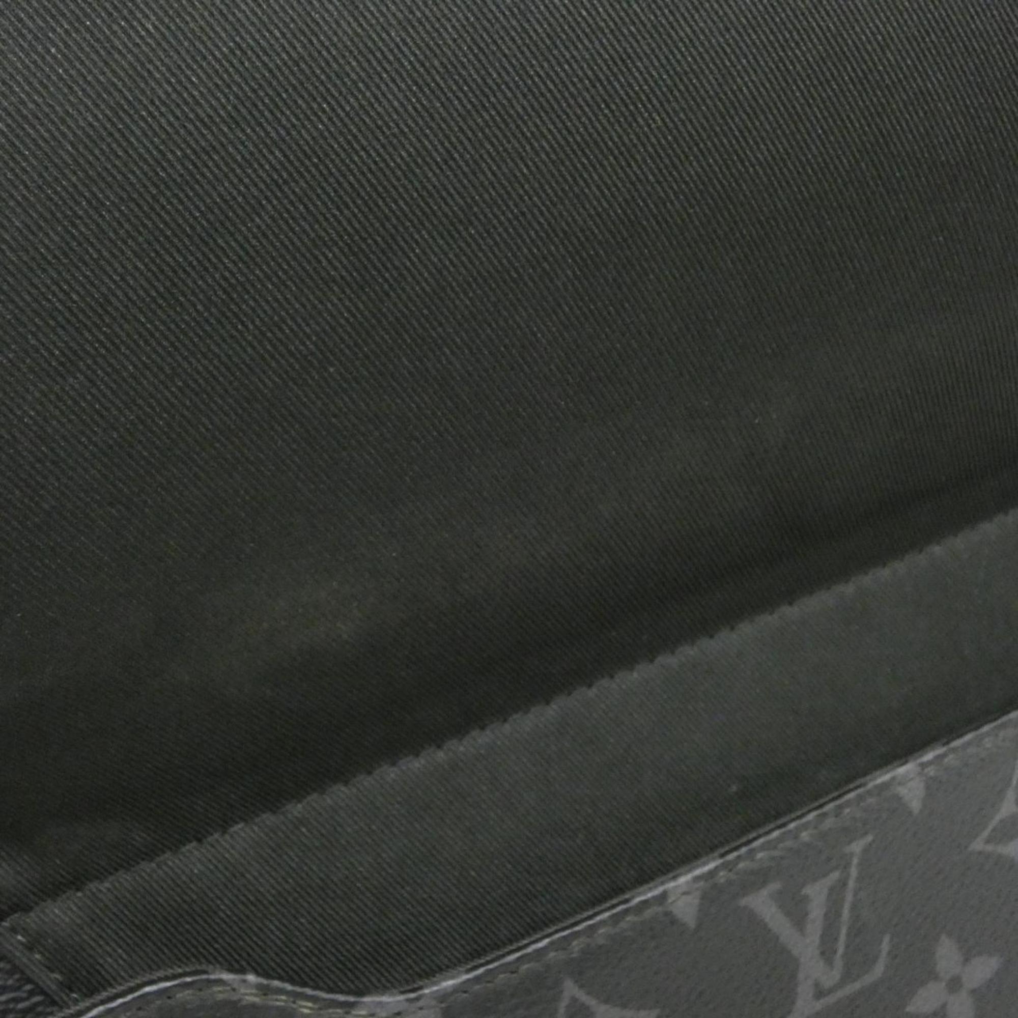 Louis Vuitton Black Coated Canvas Shoulder Bag (Pre-Owned)