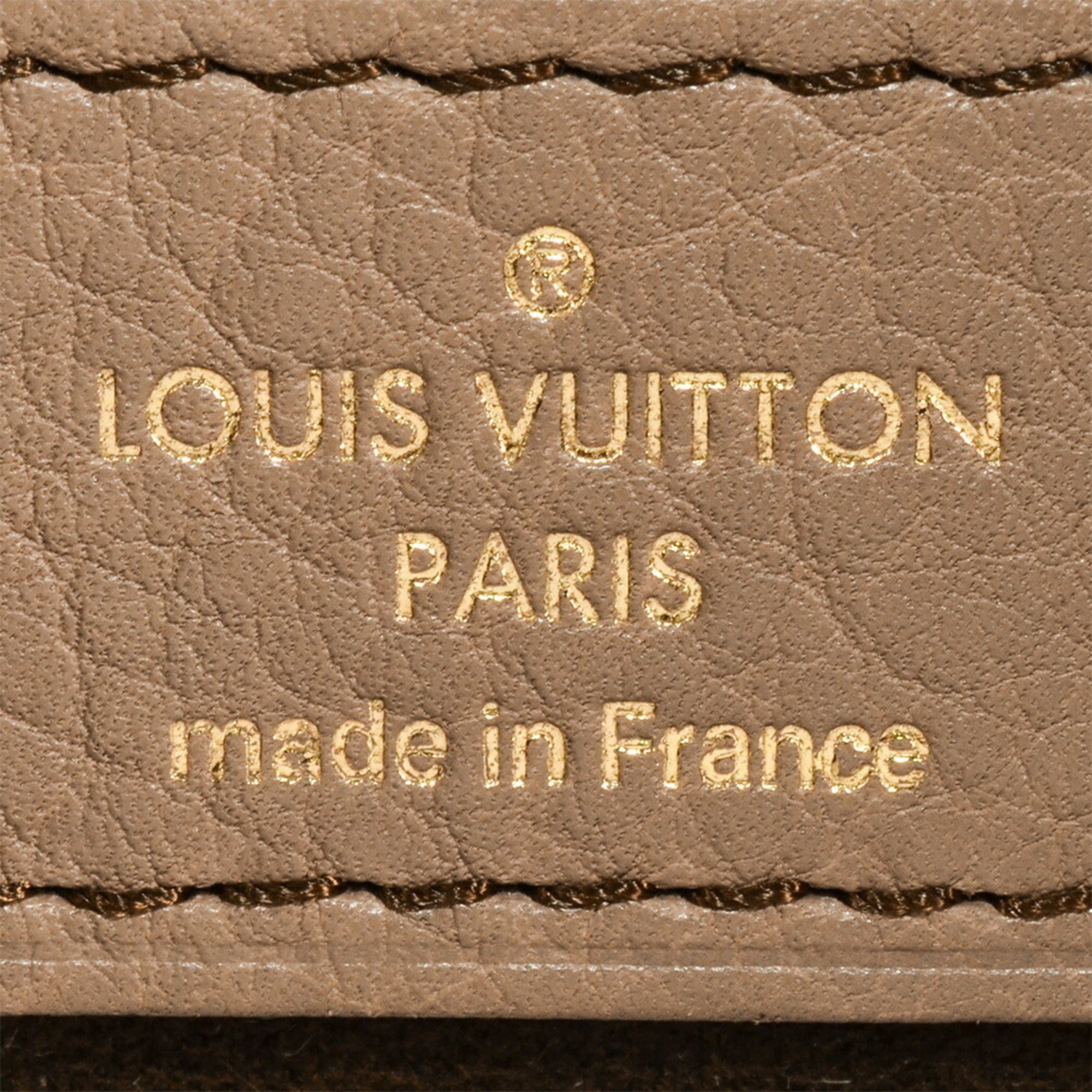 Louis Vuitton Beige Beige Poodle Monogram Mahina Leather Tote Bag (Pre-Owned)