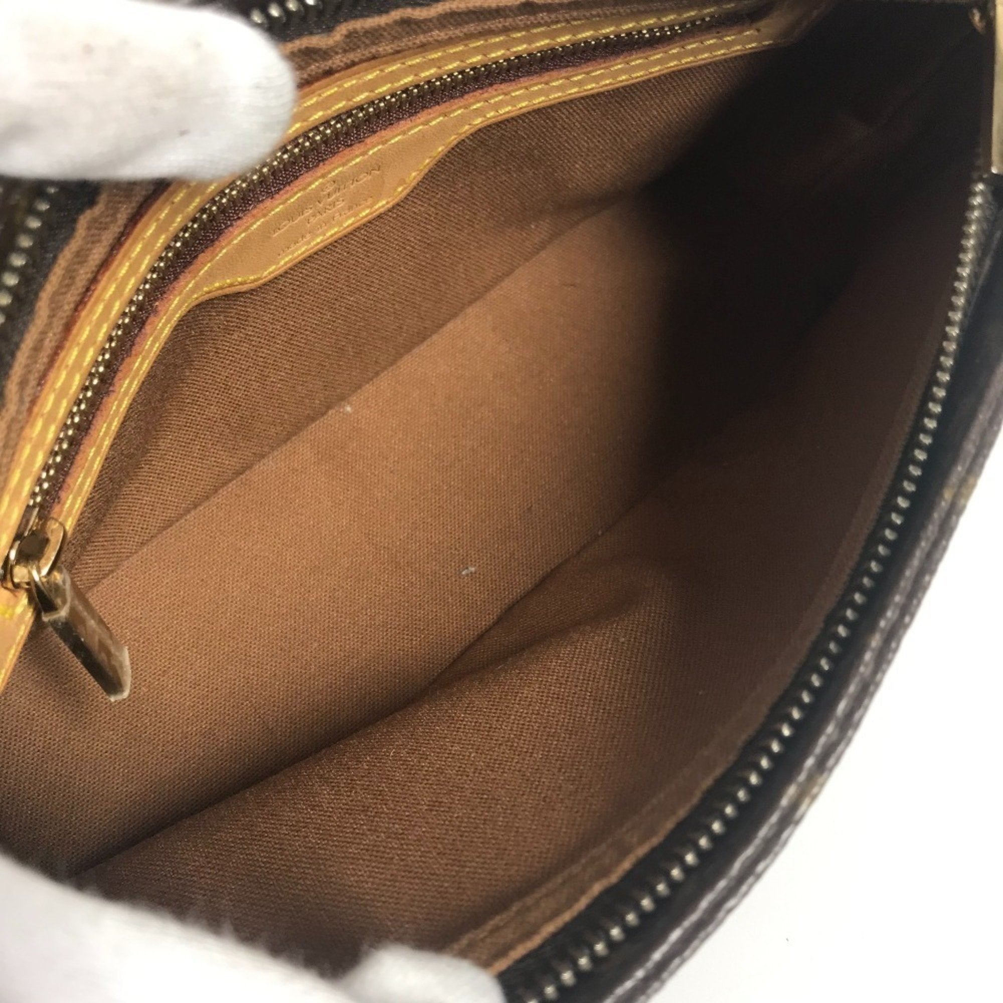 Louis Vuitton Brown Monogram Panda Multi-Color Monogram Pochette Shoulder Bag (Pre-Owned)
