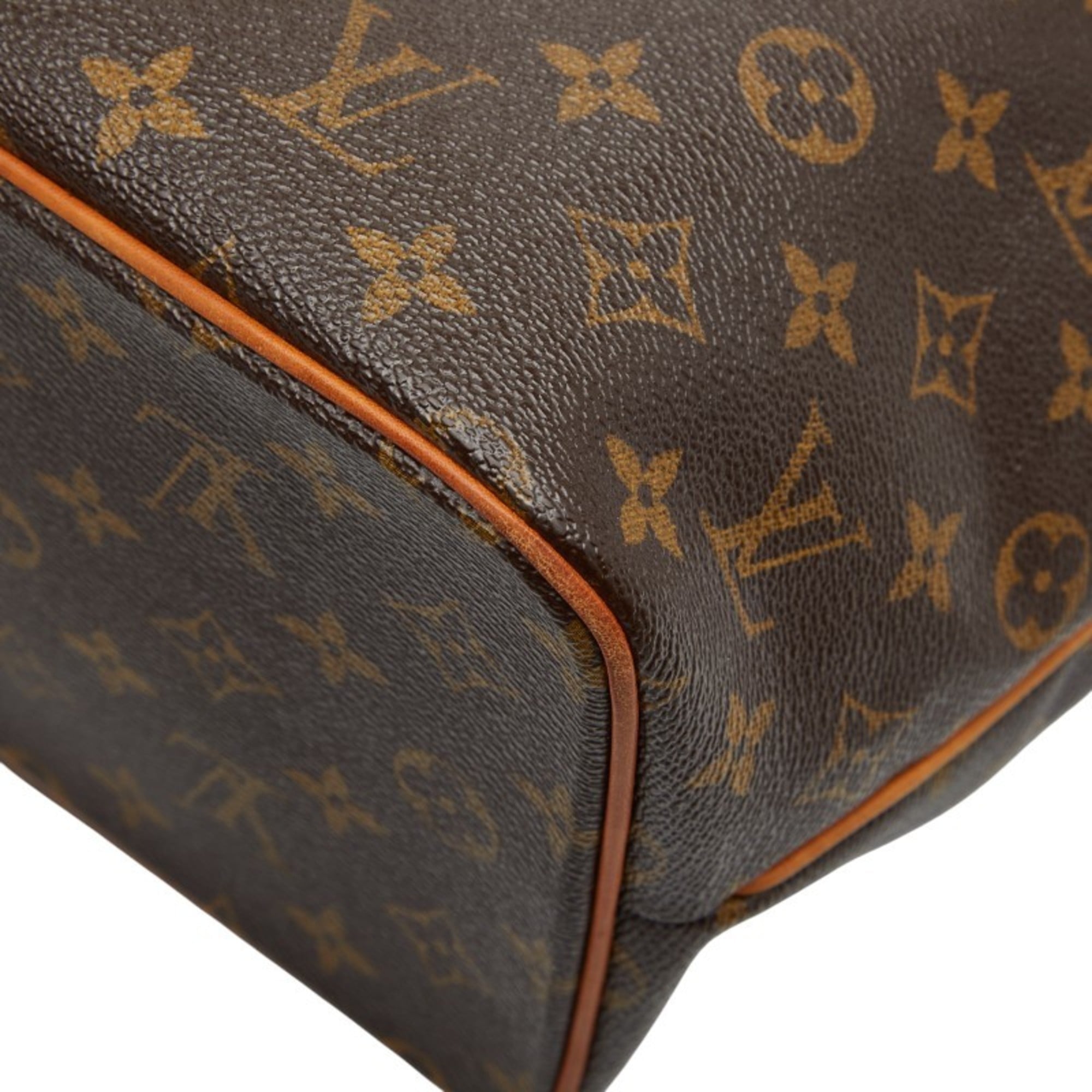 Louis Vuitton Brown Pvc Leather Handbag Shoulder Bag (Pre-Owned)