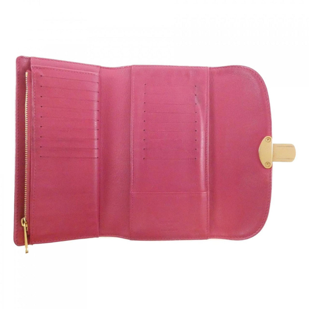 Louis Vuitton Leather Long Wallet (Bi-Fold) (Pre-Owned)